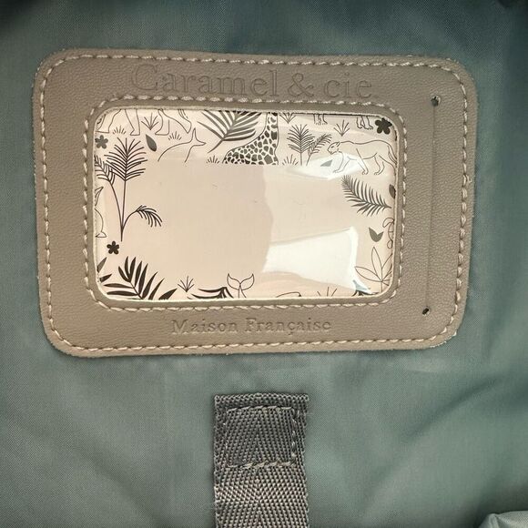 NWT Caramel and Cie Rare French Tiger King Adjustable Straps Backpack Size Large - Picture 7 of 13